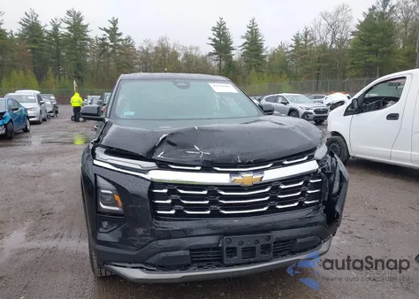 2025 Chevrolet Equinox Fwd Lt из США, поврежденный, VIN 3GNAXHEG6SL170056